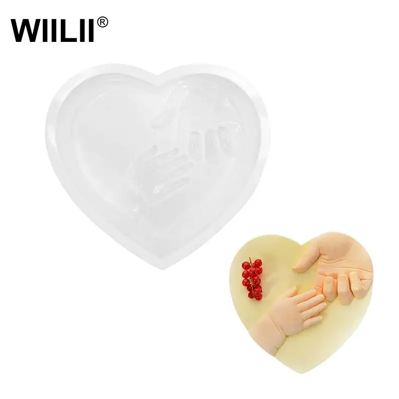 Форма для торта в форме сердца детской ручной помадки форма украшения сделай сам