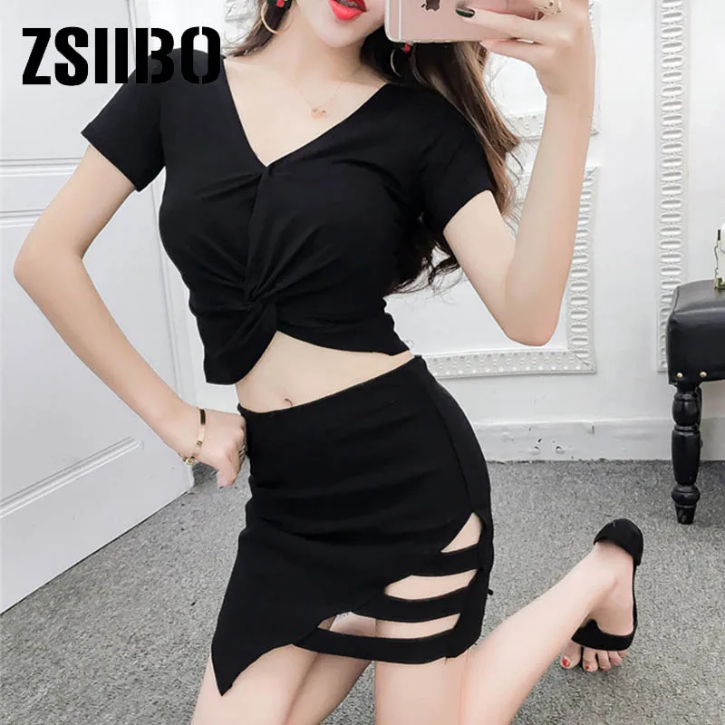 Женская облегающая мини-юбка черная Готическая короткая юбка с высокой талией