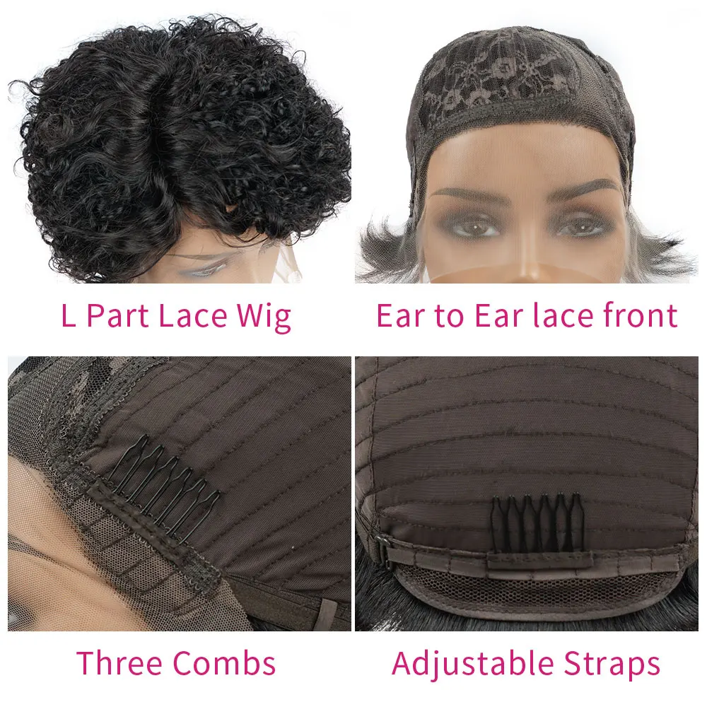 Парик женский из натуральных человеческих волос 150% л | Шиньоны и парики