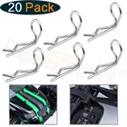 20 шт стальные кузова зажимы 90 градусов Фотогалерея для масштаба 110 RC автомобильные детали