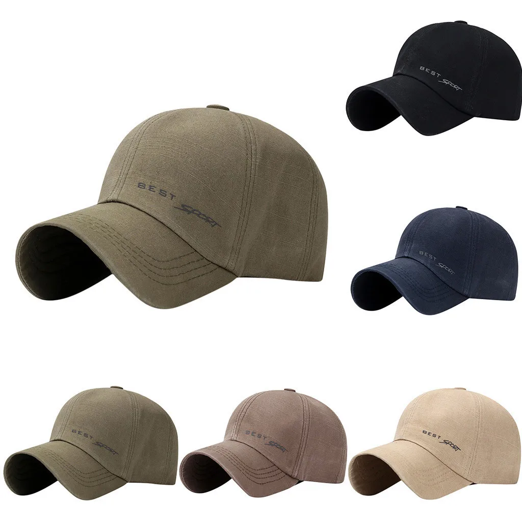 

Baseball Cap Fashion Hats For Men For Choice Outdoor Golf Sun Hat Men's baseball cap sunhat Simple Full Breathable Mesh Cap