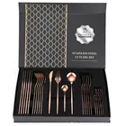 Набор столовых приборов из нержавеющей стали, 24 шт.4 шт.