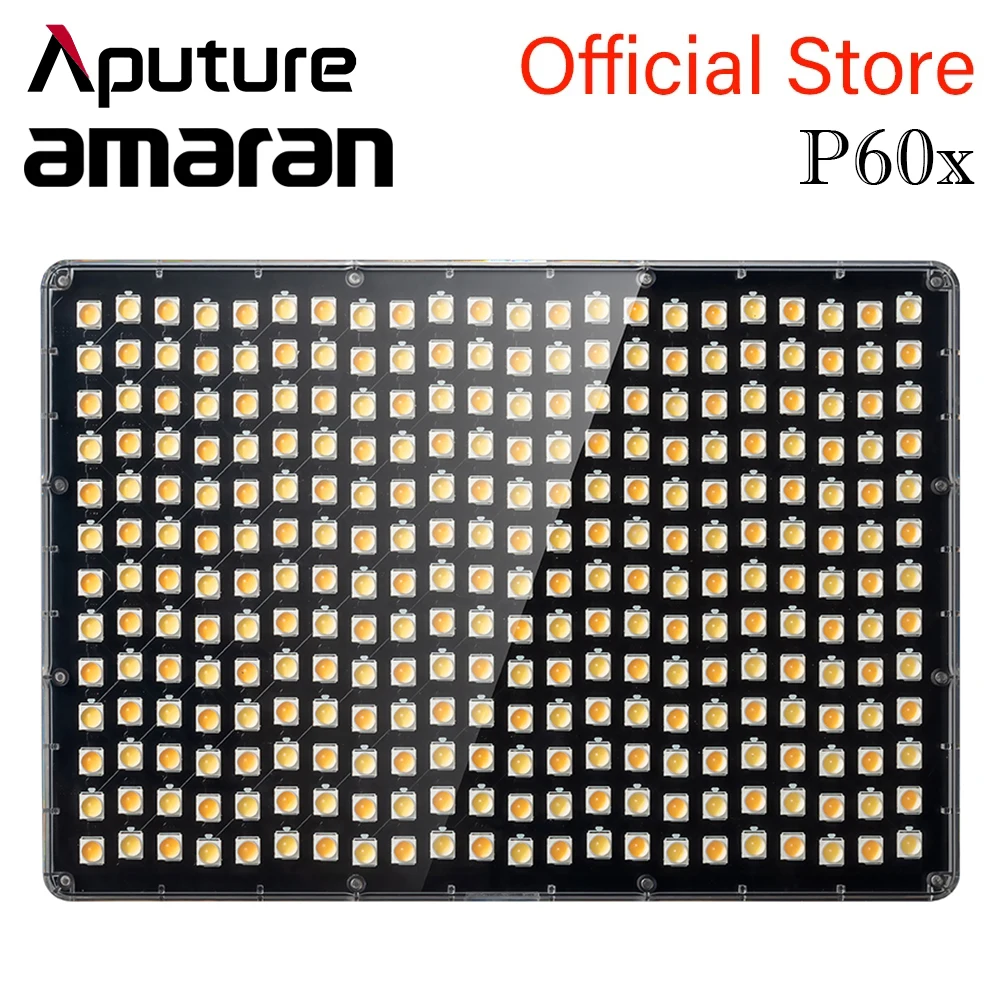 P60x Bi-color LED Panel Photography Light 2500K-7500K Suitable Sidus Link App P60c RGBWW Full-color Aputure Amaran | Электроника