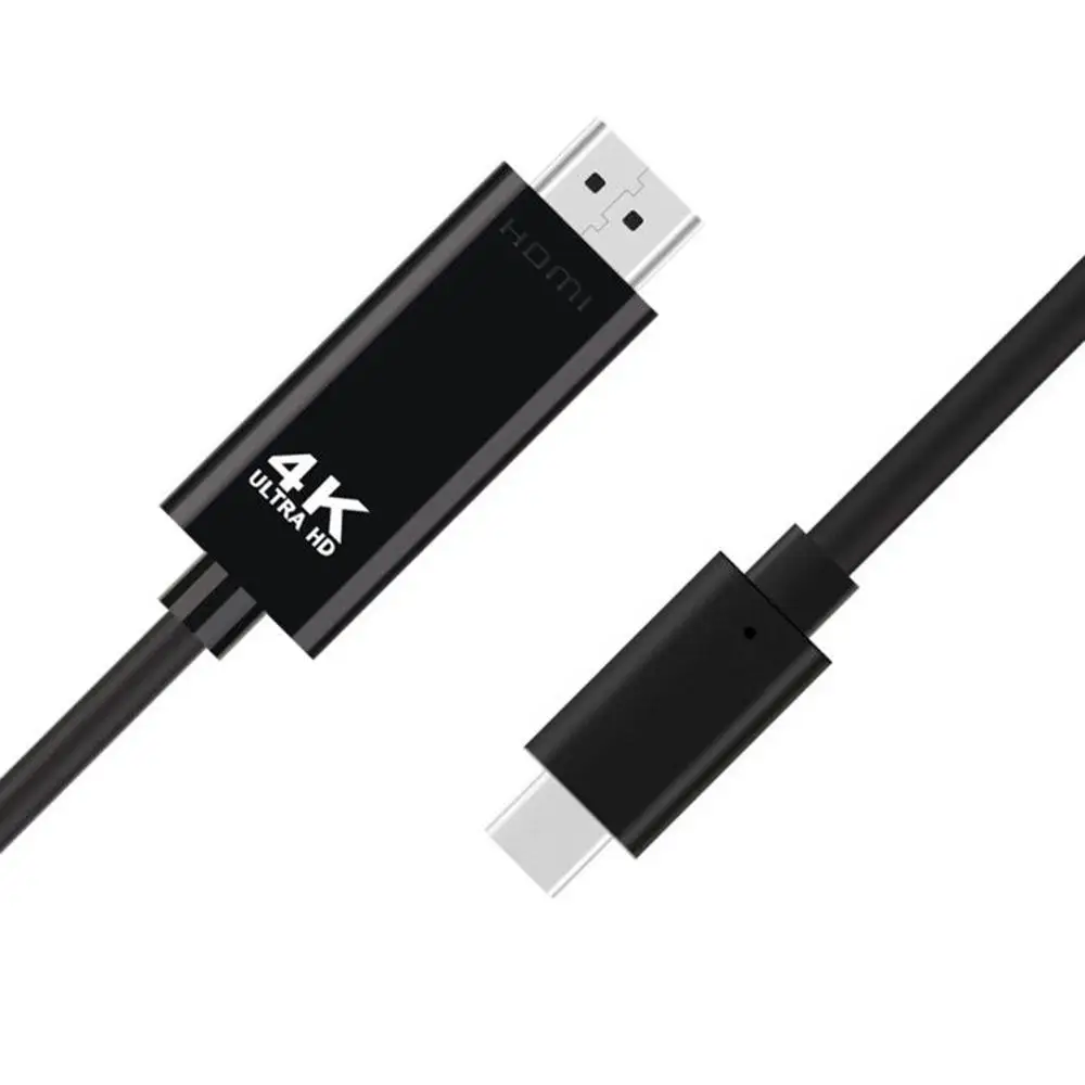 1 8 м Type C на HDMI 4K кабель HDTV TV цифровой av адаптер Lightning для Сань Син Galaxy Note 10 + HUAWEI Mate10