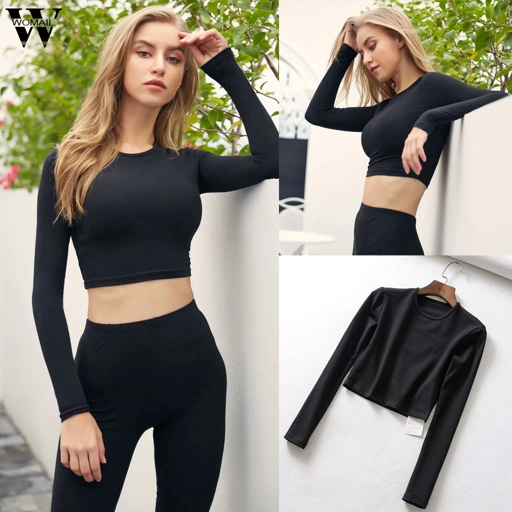 Женская водолазка с высоким воротом облегающая офисная футболка длинным рукавом