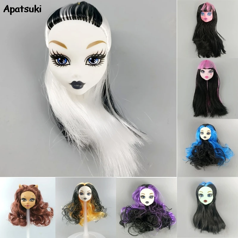 1 шт. макияжная Кукольная голова для кукол Monster High макияжные головки монстра