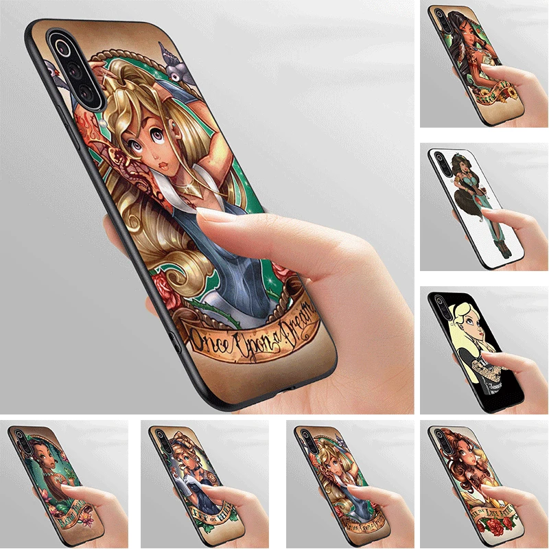 Чехол для телефона мягкий черный чехол Xiaomi Redmi mi 6 8 9 9T SE Pro F1 A1 A2 A3 CC9E Note 10 x 2 S с
