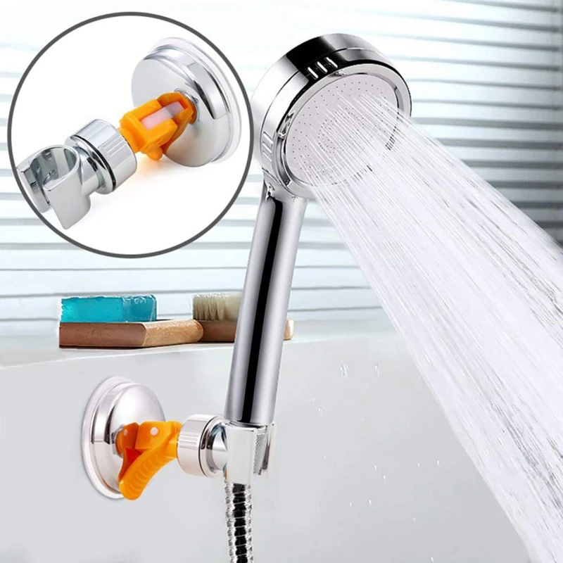 3 упаковки часы с чашкой на присоске для ванной ручной держатель душевой головки