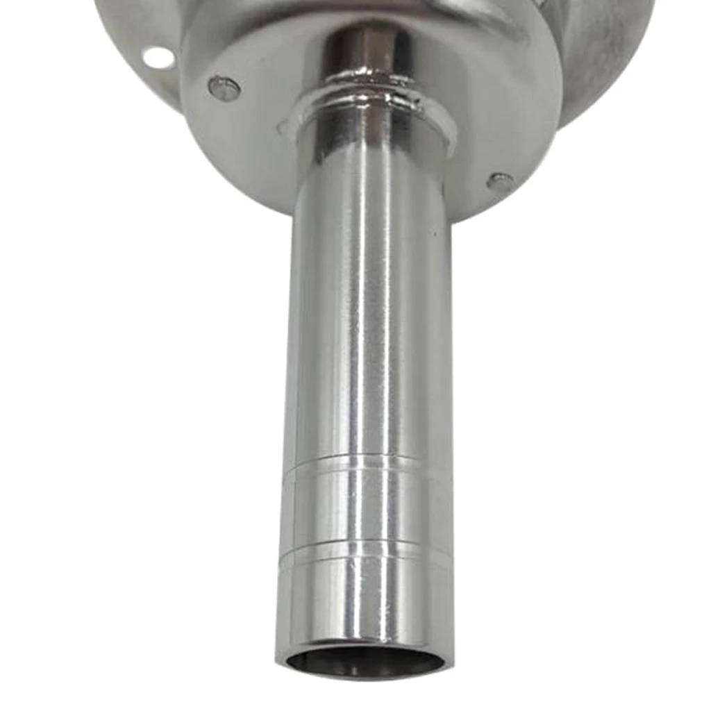 

Stainless Steel Boat Flush Mount Fuel Gas Liquid Tank Vent Straight Fitting for Marine Boats Yacht
