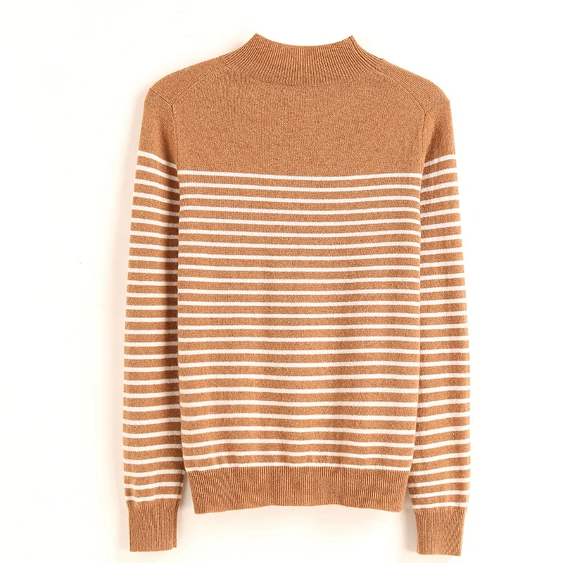 

Hot Sale Fashion 2020 New Sweater 100% Pure Cashmere Women's Round Neck Pullover Weater Soft Knit Base Shirt S-XXLJumper
