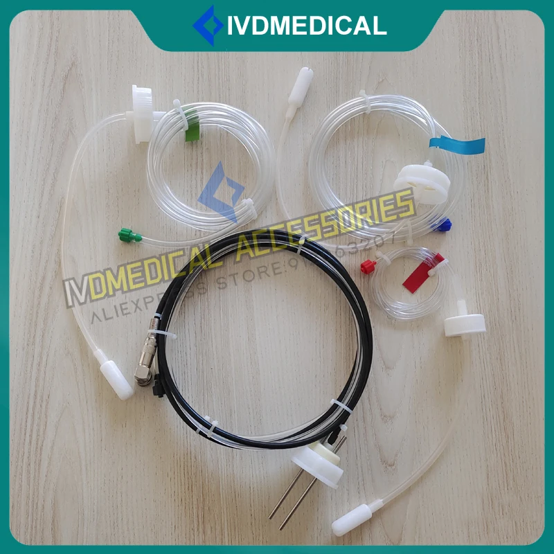 1 set tubes hoses cap assembly for Urit analyzer use Urit-2900 Urit-2900Plus Urit-2960 Urit-2980 Urit-2981