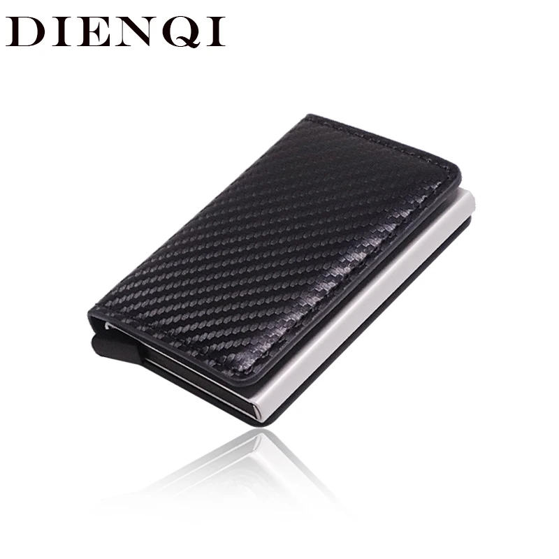 Анти Rfid блокирующая защита для мужчин id Кредитная карта держатель кошелек