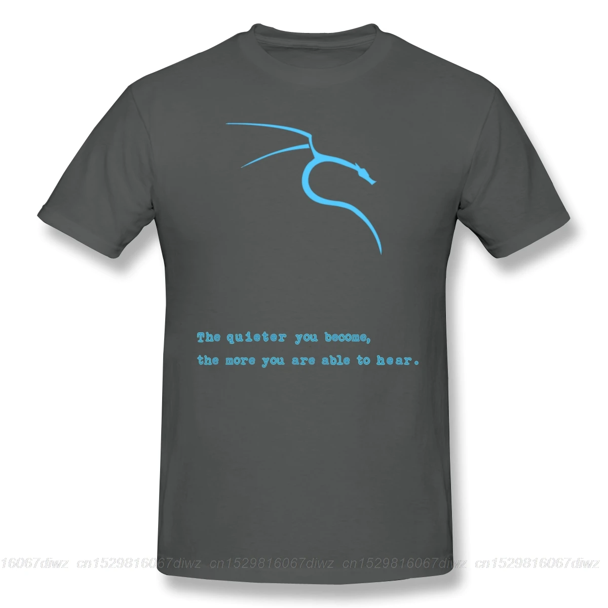 Kali Linux T-Shirt - The Quieter You Become the More You Hear - Linux Operating System Geek Shirt image 2