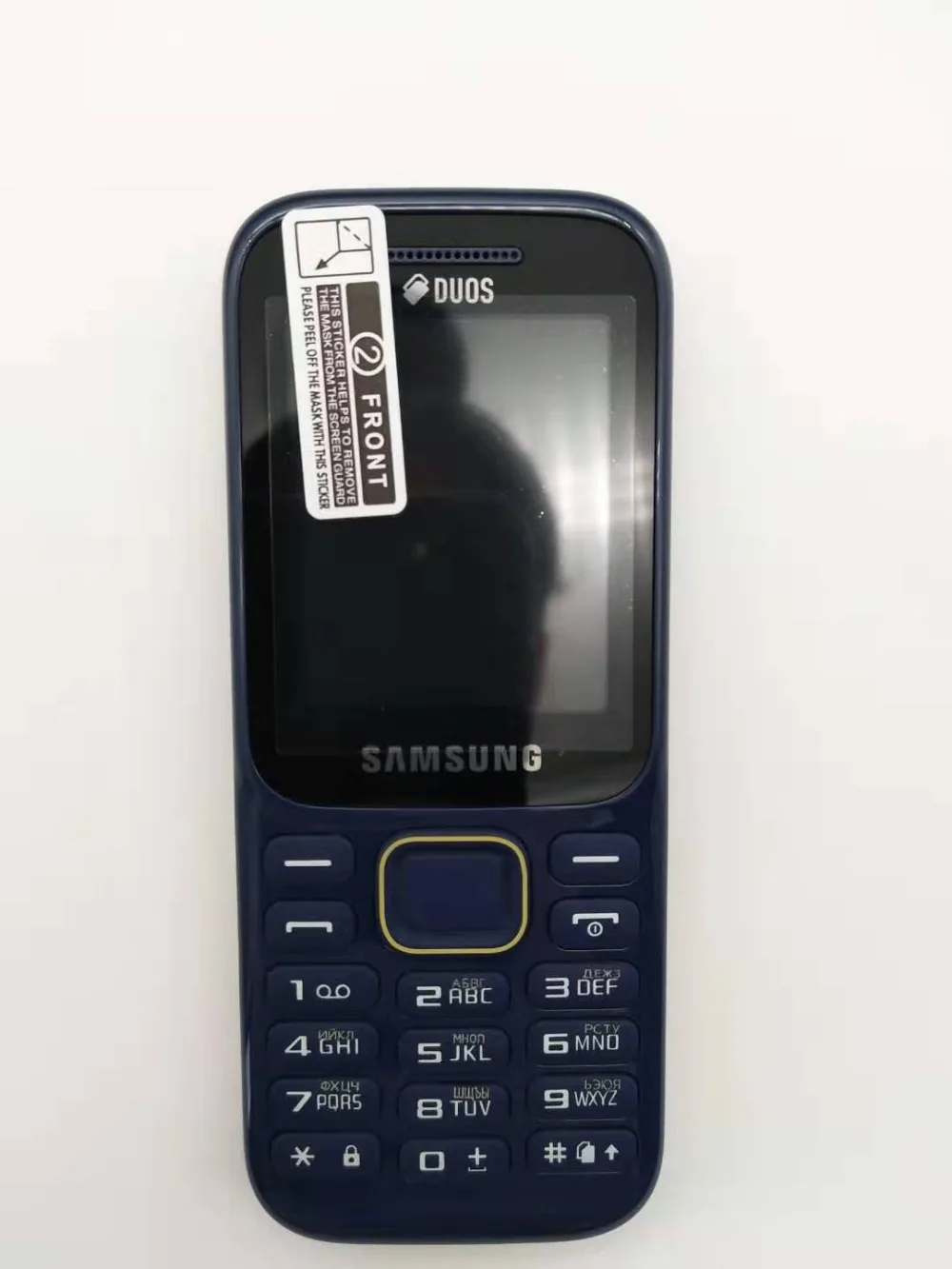 B310E разблокированный мобильный телефон samsung Guru Music 2, две sim-карты, мобильный телефон, английская/Русская клавиатура