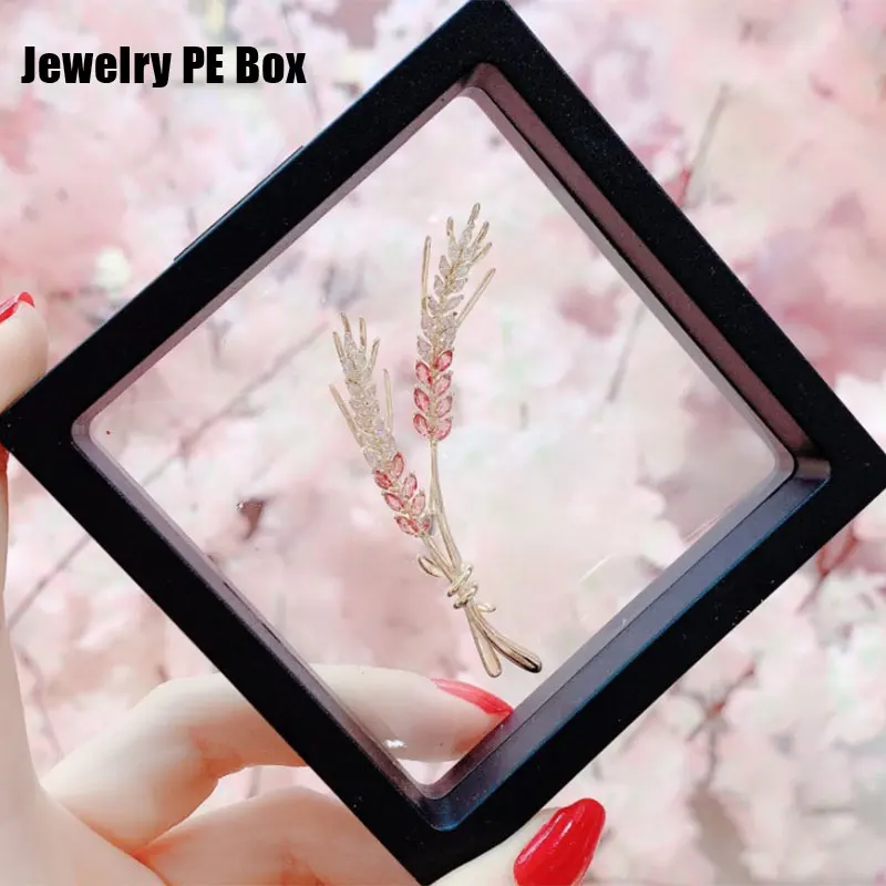 

Plastic Box Jewelry Display Stand Rack Earring Ring Organizer Holder Supplies