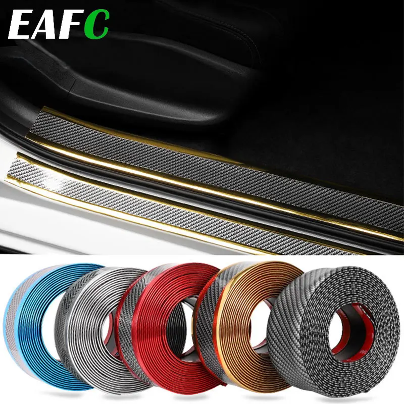 3D Автомобильная наклейка резиновые наклейки из углеродного волокна