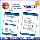 Аккумулятор LOSONCOER BAT16484000 5300 мА  ч Для DOOGEE X5 MAX Pro, аккумулятор Для DOOGEE X5 MAX