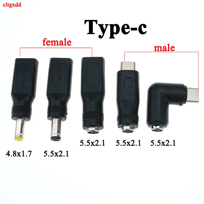 1x USB Type C 5 5*2 1 мм Мама к 4 8x1 7 x Micro папа для iphone plug ноутбук ПК адаптер постоянного тока