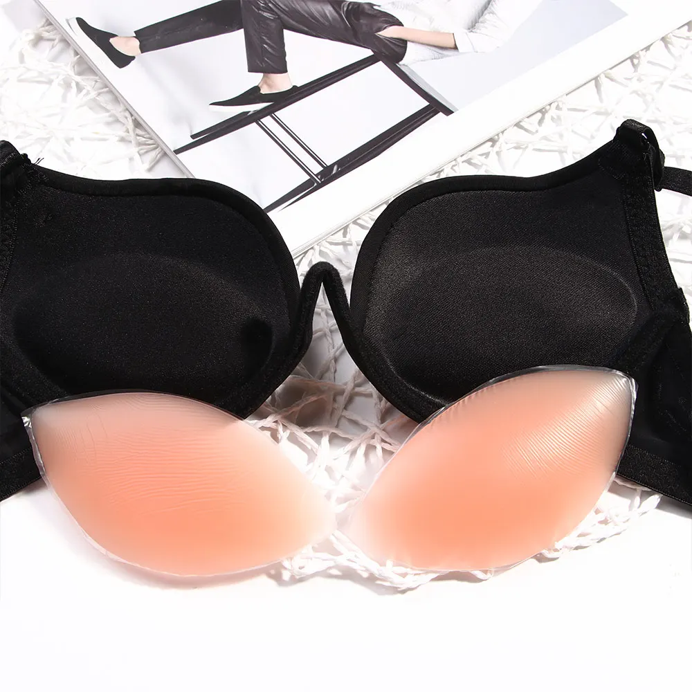 1 пара силиконовые вкладыши для бюстгальтера пуш ап|аксессуары нижнего белья| |