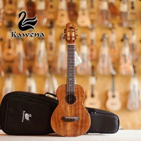kawena ukulele 23 inch 26 inch hawaii guitar full veneer acacia ykulele with bagtunercapostrap