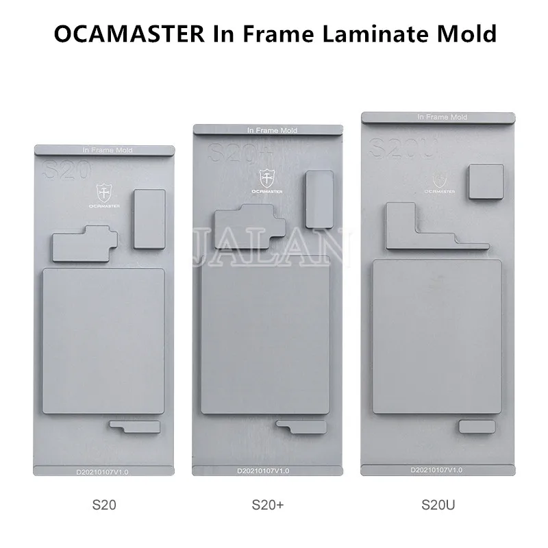 

Форма OCAMASTER для Samsung S20, S10, S9, S8 plus, Note 8, 9, 10 Plus, Ремонт ЖК-дисплея, Сменное стекло OCA, ЖК-дисплей, рамка, форма для ламинирования
