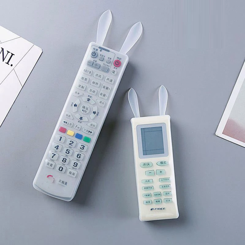 

Waterproof And Dustproof TV Air Conditioner Remote Control Protective Cover Silicone Oil-Proof Universal Dust Cover