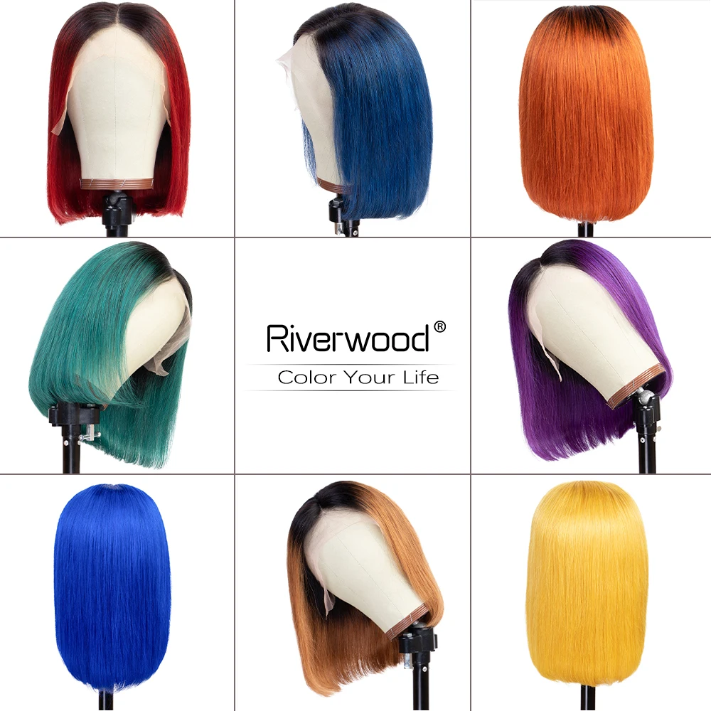 Парики из натуральных волос с эффектом омбре 13 х4 дюйма|Парик на кружеве| |