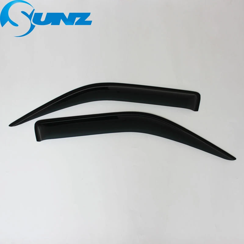 Боковые ветровые дефлекторы для Φ 2005 2018 ABS черный козырек окна вентиляционные