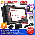 ThinkCar ThinkScan Max полный диагностический инструмент OBD2 сканер 28 сброс ABS активный тест Программирование ECU PK CRP909 ThinkTool mini