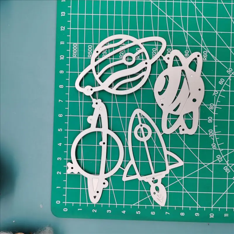 

spacecraft metal cutting dies 2020 for DIY Scrapbooking Embossing Cards Tool Decorative Crafts Die Cuts