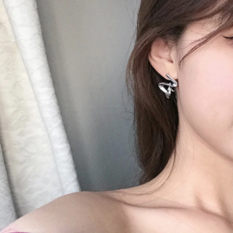 

BOAKO Ins Irregular Earrings For Women Fashion Jewelry 2020 Earrings Dangle Pendientes Piercing Oreille Kolczyki #Yj25
