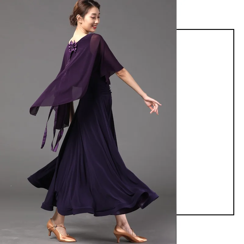 Женское бальное платье стандартное танцевальное вальс танцевальные костюмы с