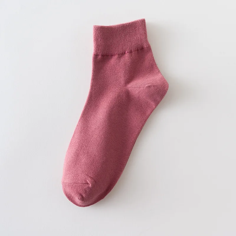 

5 Pairs/Lot Woman Girl Socks Cotton Loose Solid Harajuku Breathable Novelty Street Fashion Happy Thermo Socks Good Quality