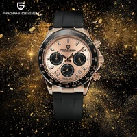 pagani design top luxury brand new quartz mens watches sapphire glass waterproof men wristwatches fashion sport men chronograph