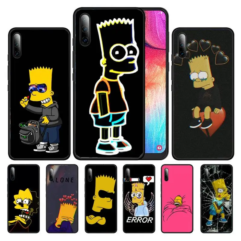 

Homer J-SImPsoN S-Simpsoning Phone Case for Samsung s21 ultra S6 S7 edge s8 s9 s10 S20 plus lite S10E note 10 20 pro coque