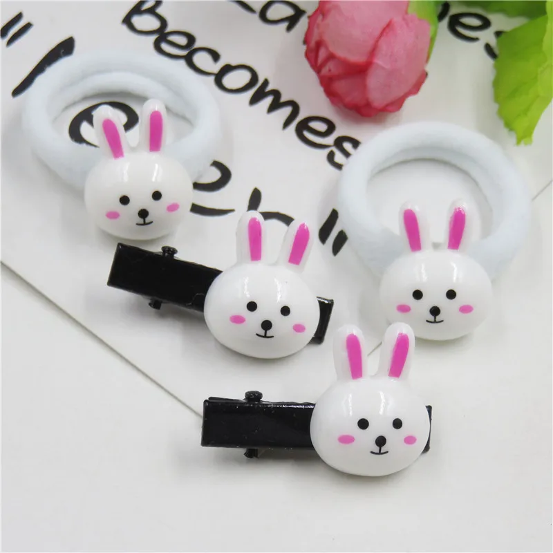 Милые эластичные повязки для волос в виде кроликов девочек повязка на голову