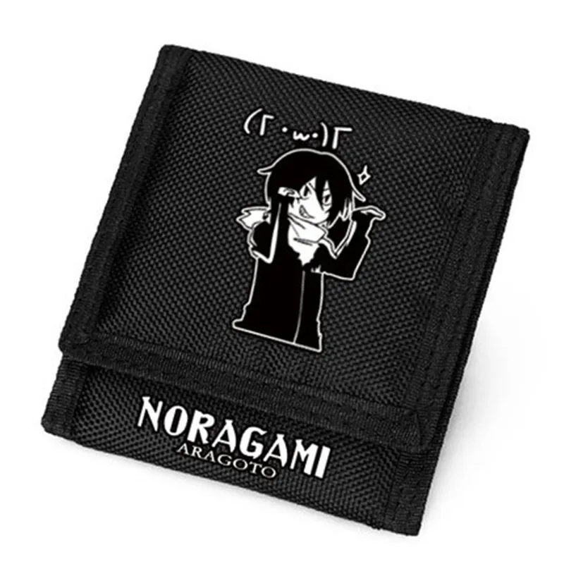 Noragami Yato Hiyori Iki Yukine женский короткий кошелек с принтом Холщовый маленький для