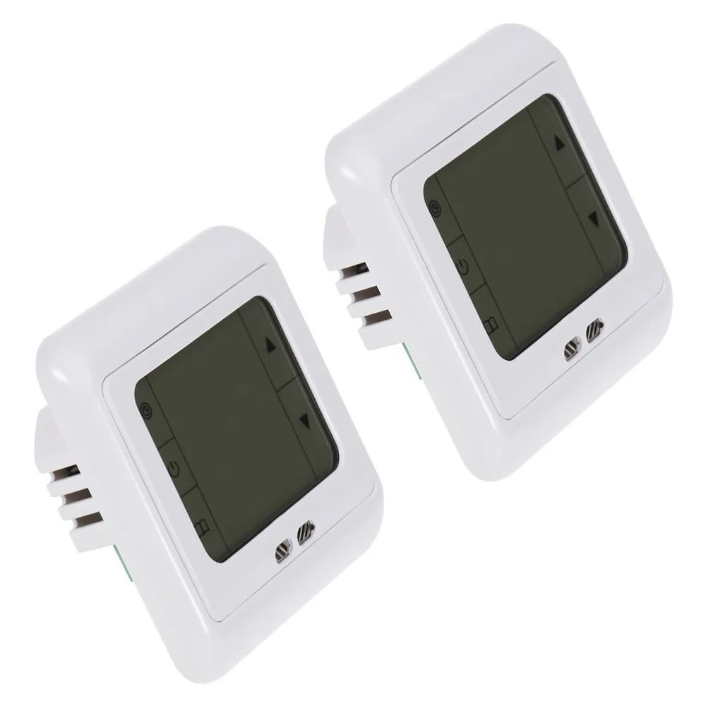

2pcs Underfloor Heating Temperature Controller Digital Thermoregulator