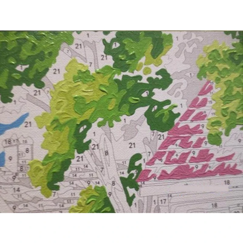 40X50 см, домашний декор, ручная роспись, холст, Триптих, Масляные картины, настенные картины для гостиной, на побережье, закат, живопись по номерам