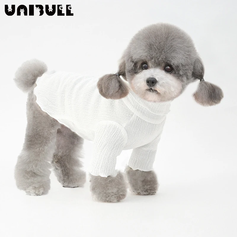 

Одежда для собак UNIBULL, базовая одежда для собак на весну и лето, Солнцезащитная одежда для щенков, тонкая одежда, одежда с двумя ногами, одежд...