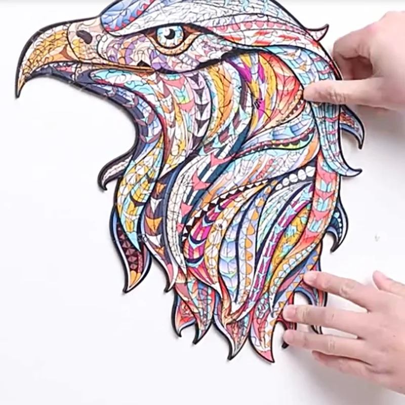 Можно вставить украшение новые деревянные головоломки для взрослых детей