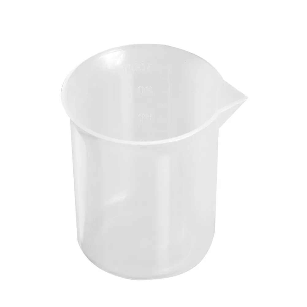 

10Pcs Lab 100ml Plastic Graduated Measuring Beaker Liquid Cup Container Transparent Mixing Cup DIY Baking Kitchen Accessories