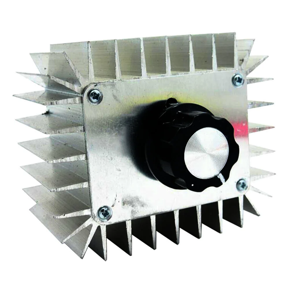 Мощный Электронный регулятор напряжения 5000 Вт 220 В с корпусом стабилизатор SCR