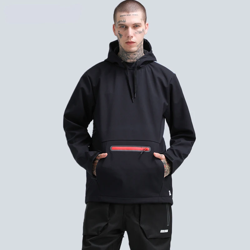 Зимняя Толстовка GSOU для сноуборда и пары зимняя водонепроницаемая утепленная