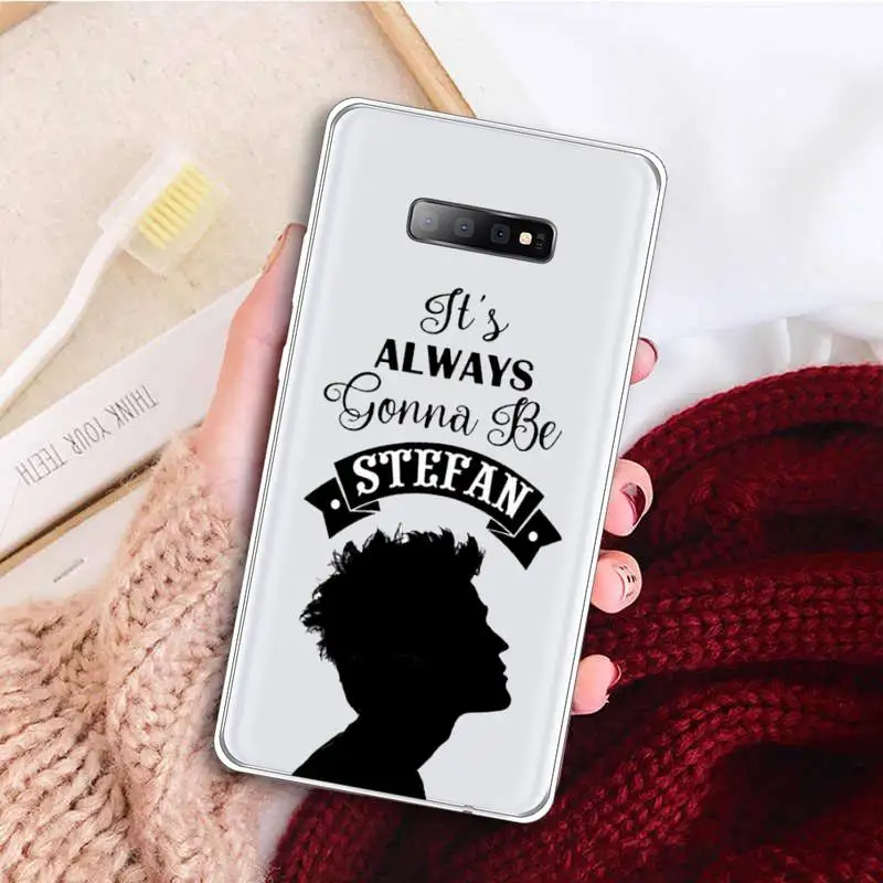 

The Vampire Diaries American TV series Phone Case Transparent For Samsung Galaxy A 71 21s S note 8 9 10 plus 20 ultra
