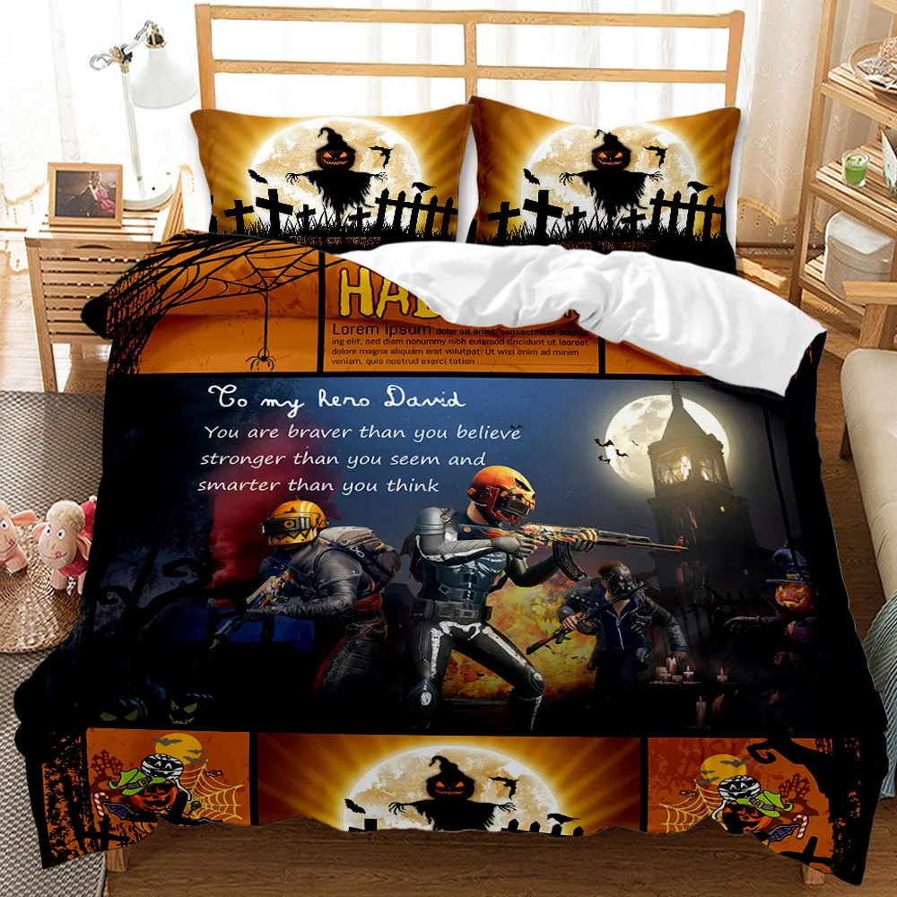 

Hot Sale 3d The Nightmare Before Christmas Printed Duvet Cover Set Au Us Eu Twin Full Queen King Bedding Set Comforter Cover Set
