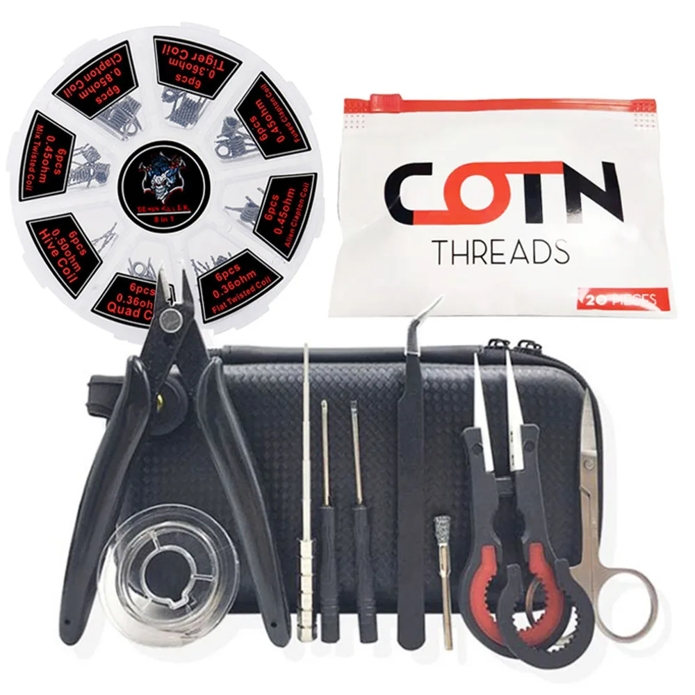 Набор инструментов для вейпа сделай сам керамический пинцет с зажимом катушки и