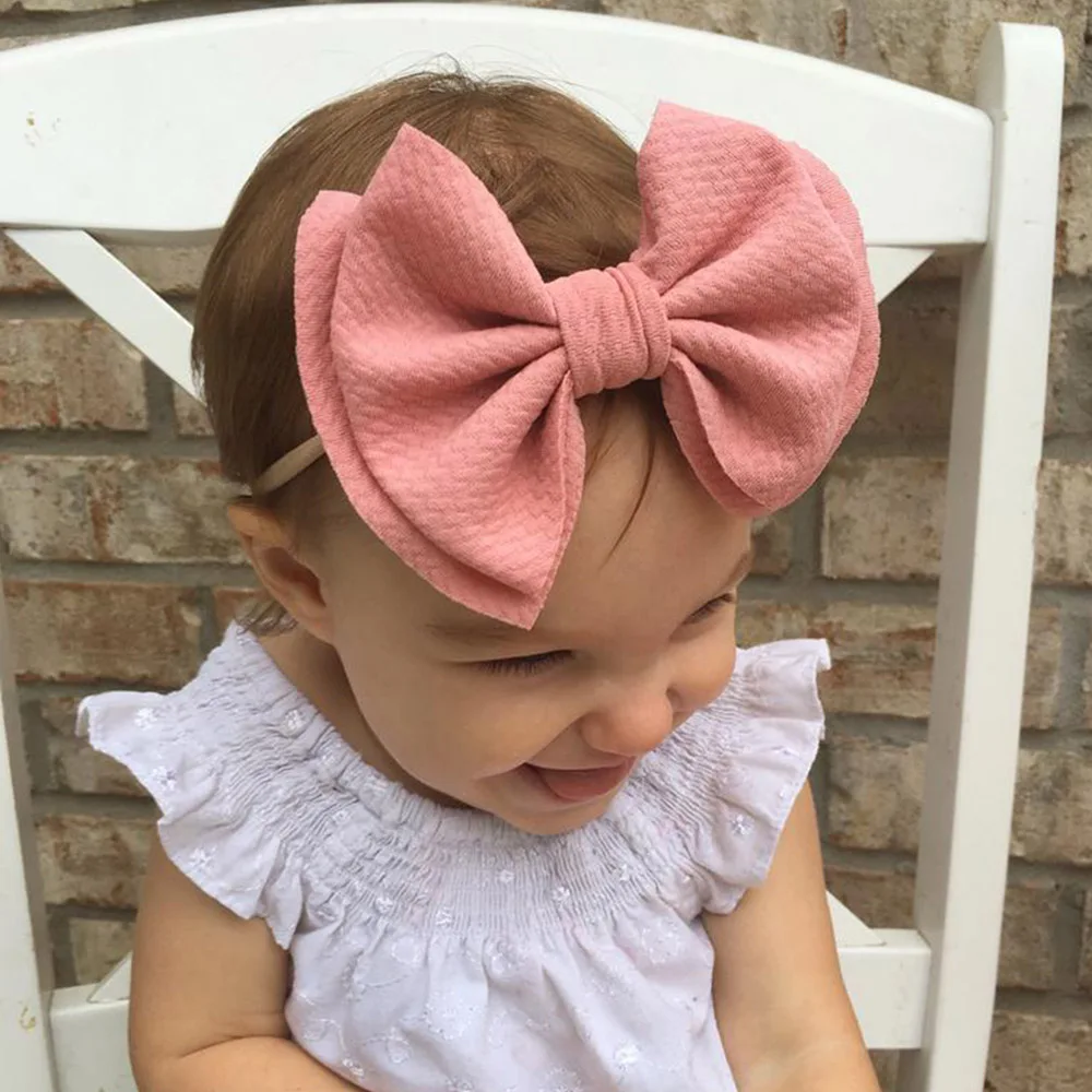 9 Цвета симпатичный костюм с повязкой на голову бантом сделай сам двухслойная