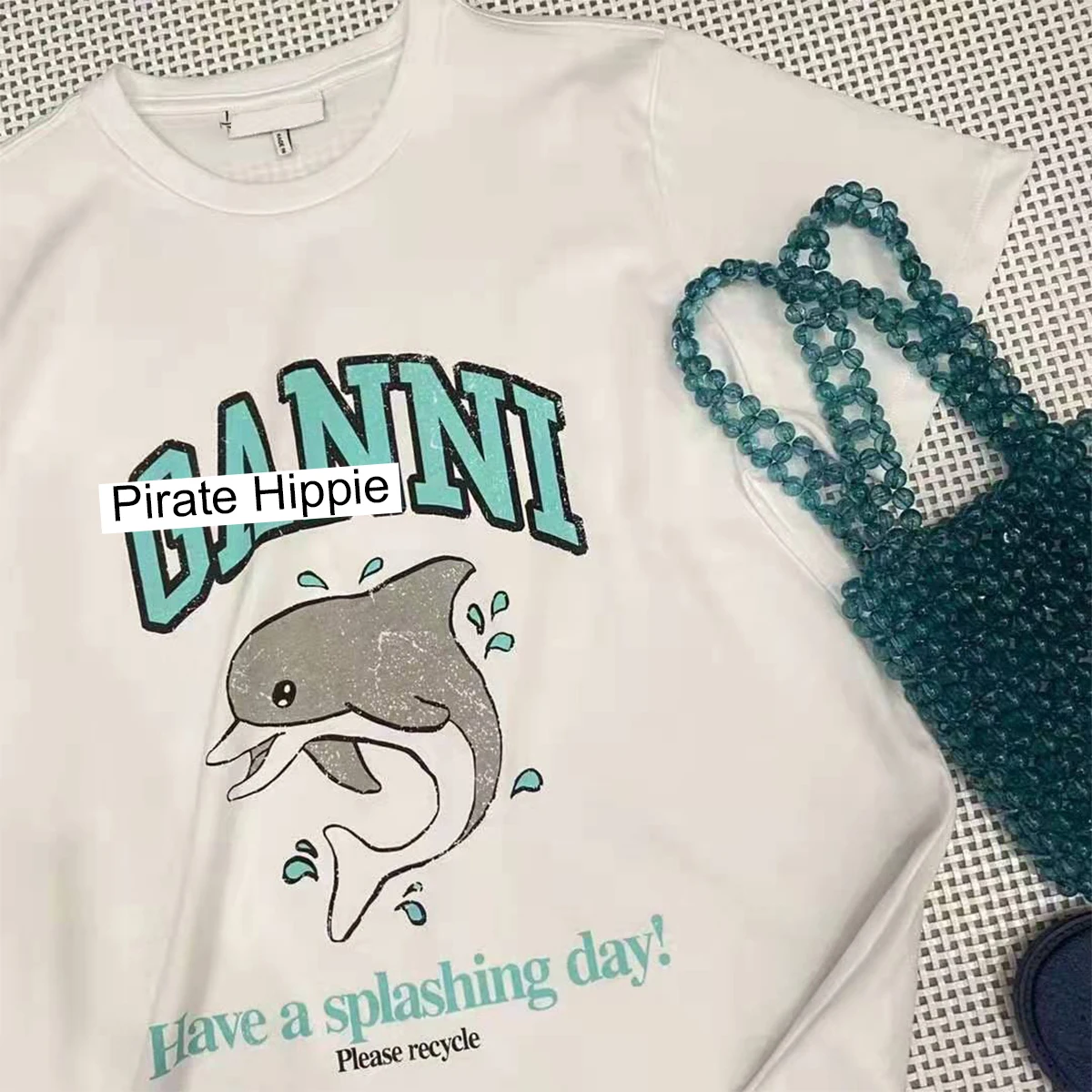 

Pirate Hippie Animal Graphic Tee Shirts Woman Summer Round Neck Short Sleeve Cotton T-Shirt Casual Vintage Chic Tshirt Tops 2021
