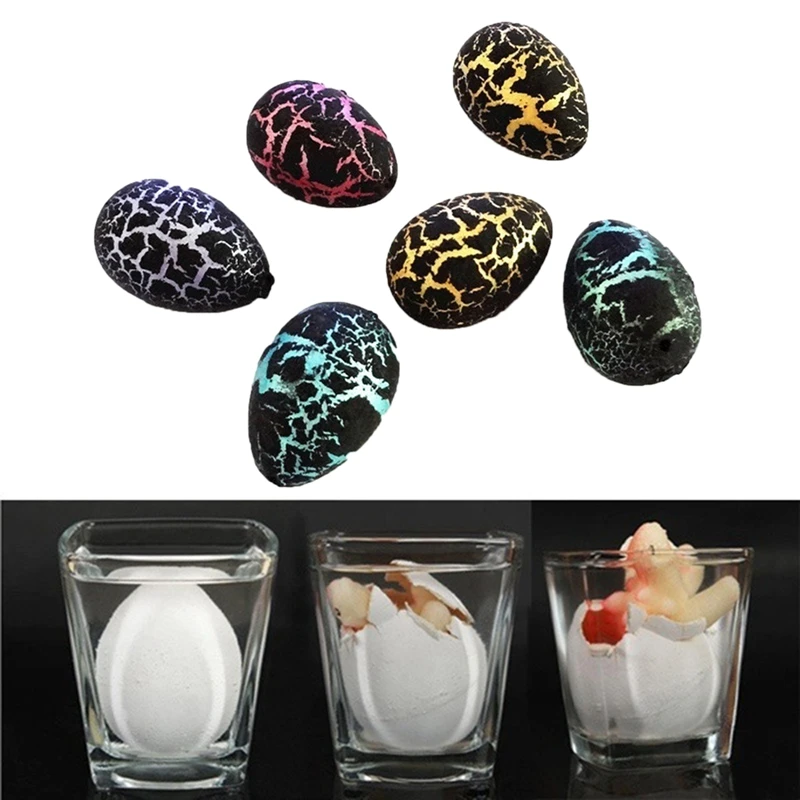 

10pcs/set Simulation Hatching Growing Dinosaur Eggs Hatching In Water Mini Eggs Children Gifts Kids Educational Toy Novelty Toys